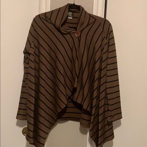 bobeau Sweaters - Draped striped sweater bobeau Sweaters - Draped striped sweater